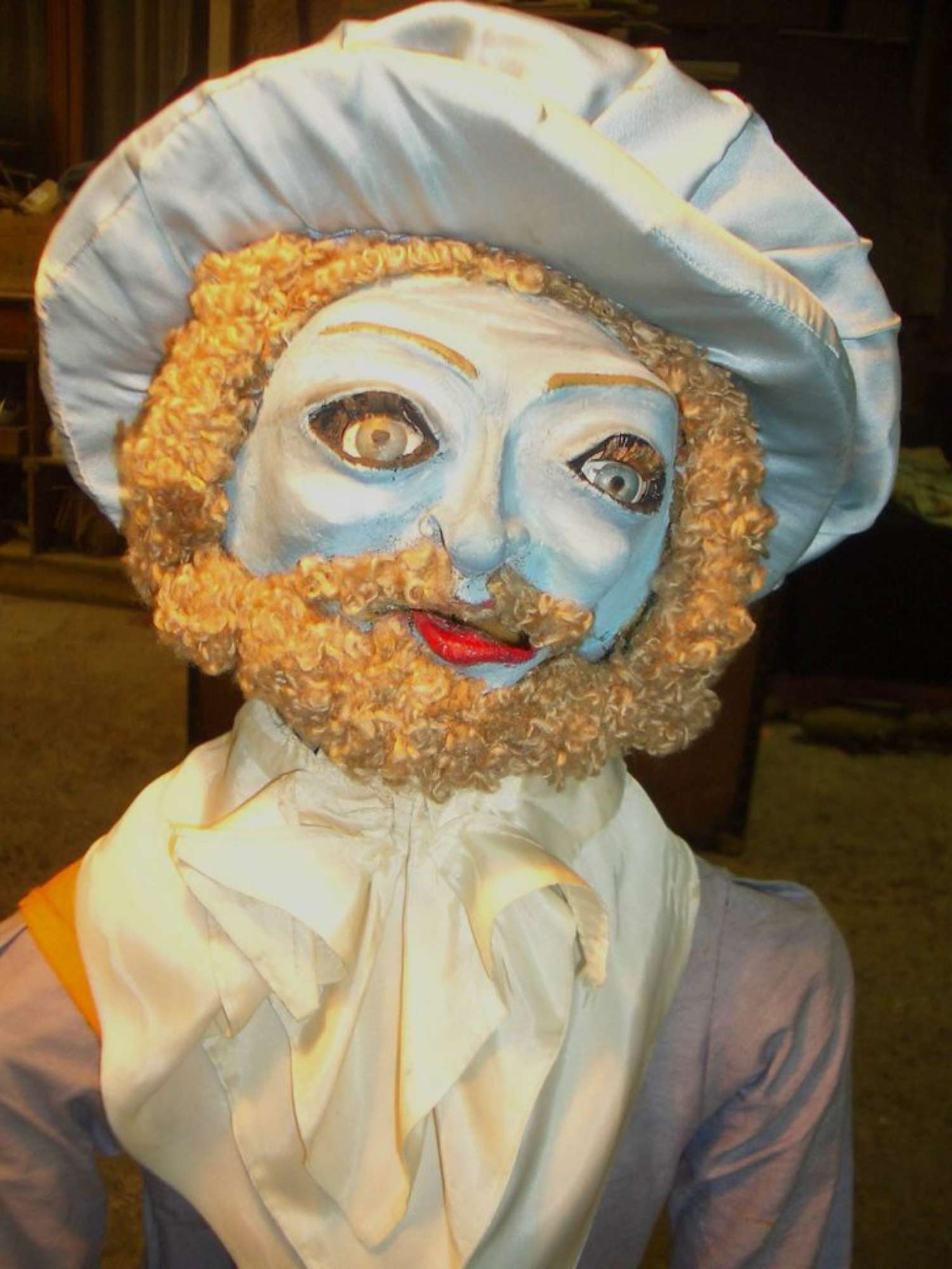 Personaggio 6 dopo il restauro, particolare